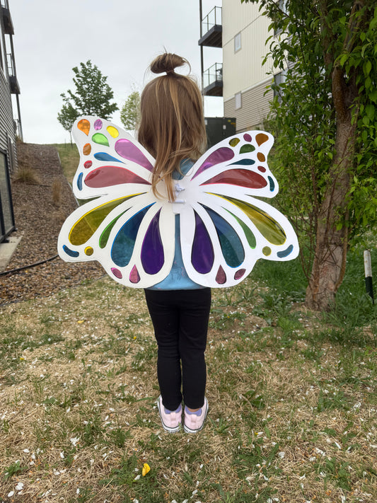 Stained Glass Butterfly Wings